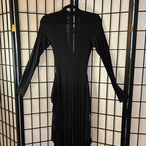 Elegant Black Long Sleeve Jumpsuit